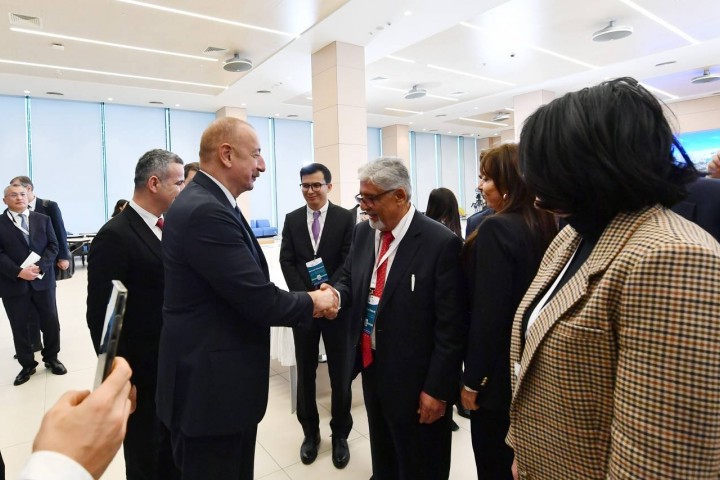 President Ilham Aliyev attended the Forum, "Karabakh: back home after 30 years. Accomplishments and challenges"