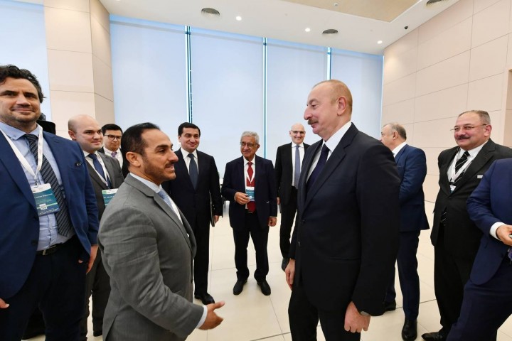 President Ilham Aliyev attended the Forum, "Karabakh: back home after 30 years. Accomplishments and challenges"