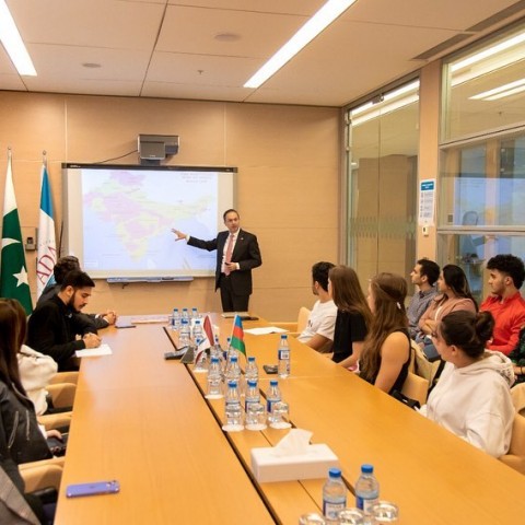 Global Perspectives Lecture Series -  H.E. Mr. Bilal Hayee, Ambassador of the Islamic Republic of Pakistan to Azerbaijan
