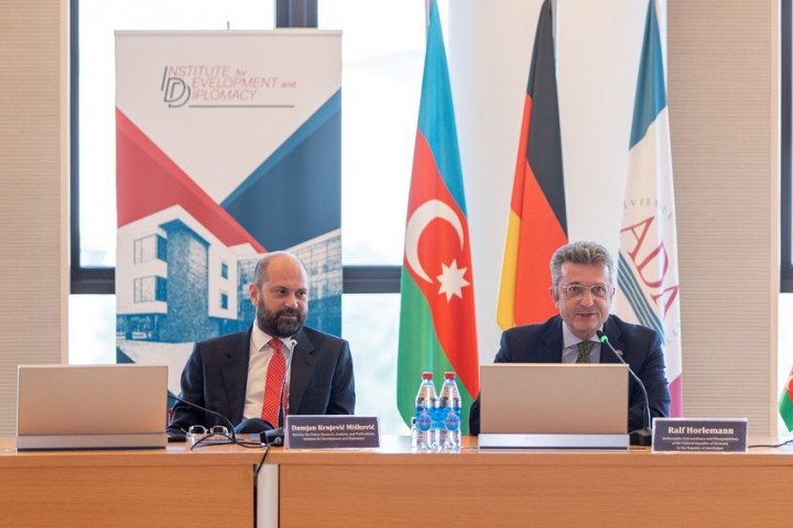 ‘Global Perspectives Lecture Series’ -  H.E. Mr. Ralf Horlemann, Ambassador of the Federal Republic of Germany to Azerbaijan