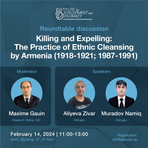 Roundtable Discussion on Ethnic Cleansing