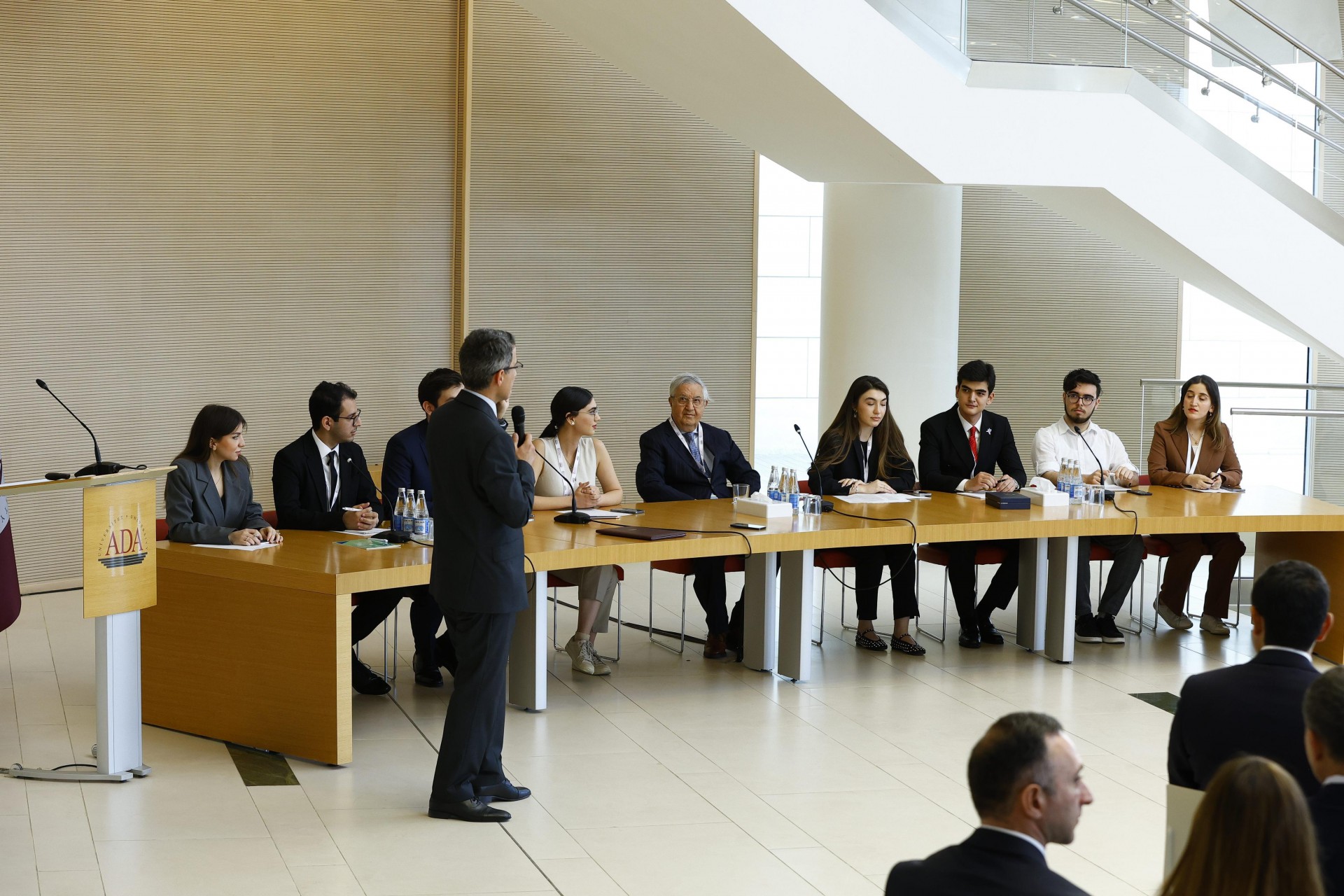 Round Table Meeting with Youth Held Within the 6th ADA University Policy Forum, "COP29 and Green Vision for Azerbaijan"