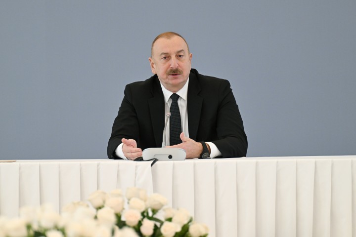 President Ilham Aliyev Attended the International Forum “COP29 and Green Vision for Azerbaijan”