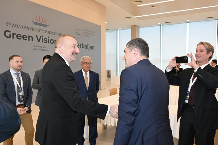 President Ilham Aliyev Attended the International Forum “COP29 and Green Vision for Azerbaijan”