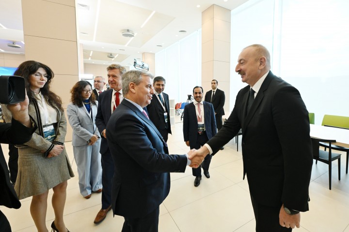 President Ilham Aliyev Attended the International Forum “COP29 and Green Vision for Azerbaijan”