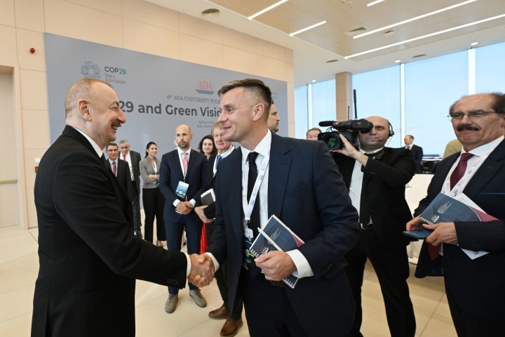 President Ilham Aliyev Attended the International Forum “COP29 and Green Vision for Azerbaijan”