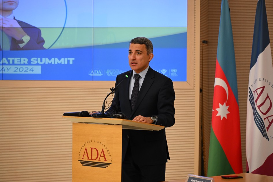 The “Climate and Water Summit Towards COP29” takes place at ADA University