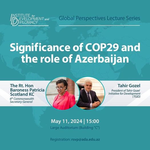 Global Perspectives Lecture Series About COP29