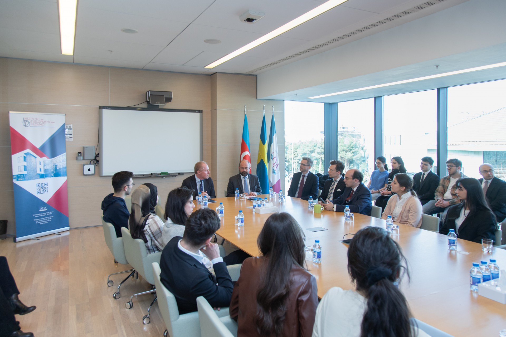 Lecture Led by Mr. Mattias Frumerie, Sweden's Climate Ambassador and Lead Negotiator for COP29