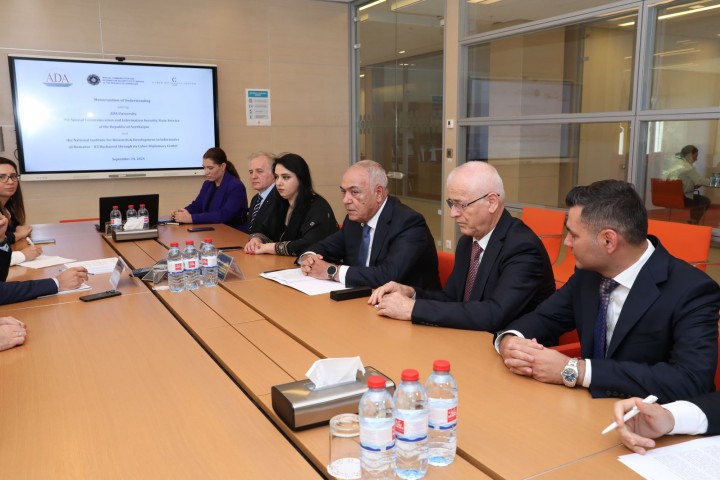 MoU between IDD, Special Communication and Information Security State Service of Azerbaijan, and ICI Bucharest