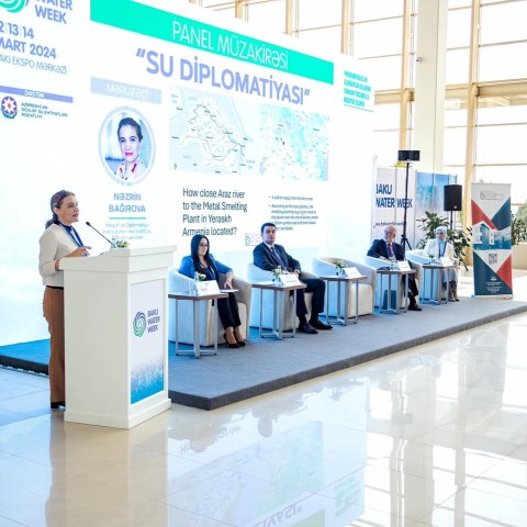 IDD Water Diplomacy Series: Panel Discussion at Baku Water Week Conference