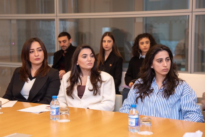 Roundtable Discussion on "Dealing with a Decrease in the Caspian Sea Level" at ADA University