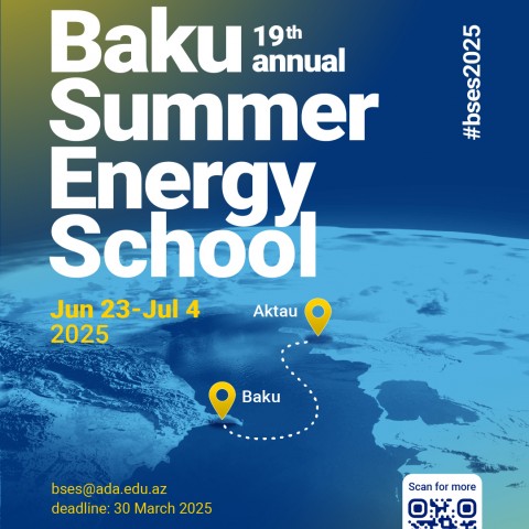 Call for Application: 19th Baku Summer Energy School