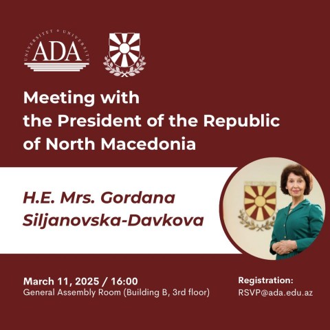 IDD Welcomes President of the Republic of North Macedonia