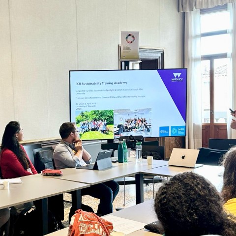 IDD Started International Training in Venice with Institute for Global Sustainable Development of Warwick University