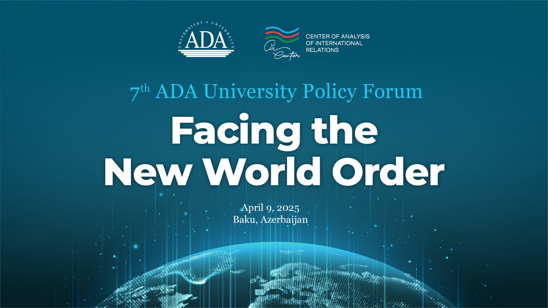 ADA University to Co-Host 7th ADA University Policy Forum in Baku and Khankendi, Azerbaijan