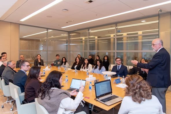 Roundtable Discussion on "Dealing with a Decrease in the Caspian Sea Level" at ADA University