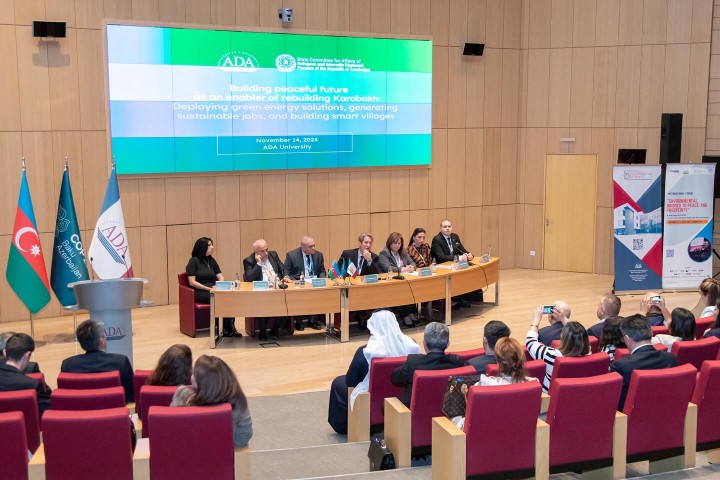 IDD hosted the Caspian Week Forum at ADA University
