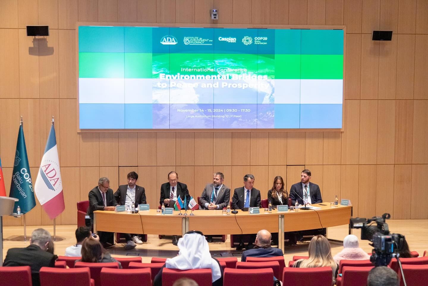 IDD hosted the Caspian Week Forum at ADA University