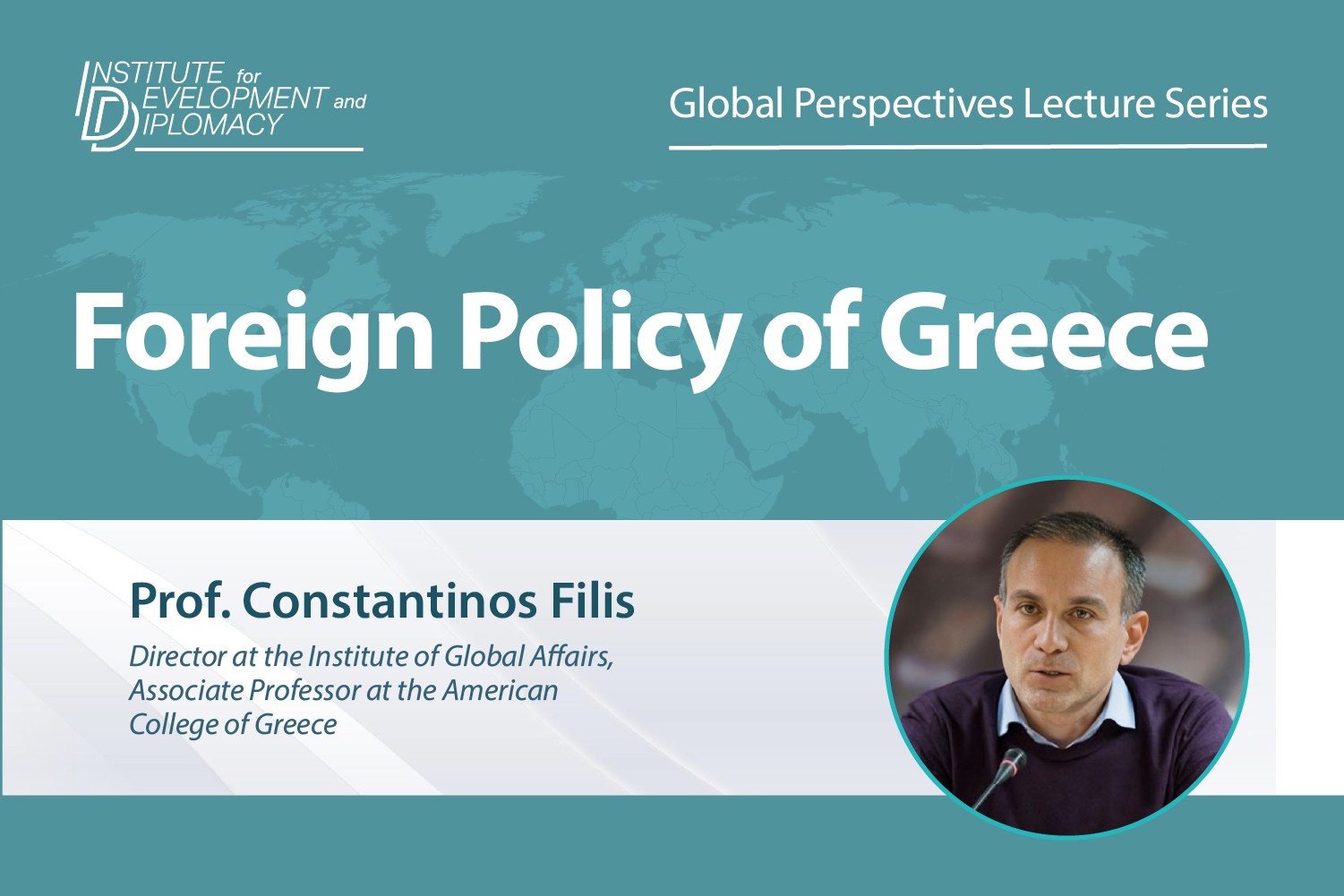 Lecture on the Foreign Policy of Greece