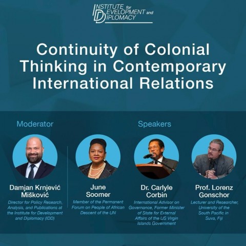 Roundtable: Continuity of Colonial Thinking in Contemporary International Relations