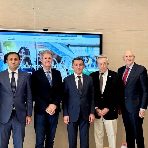 Meeting with the Delegation from the Caspian Policy Center