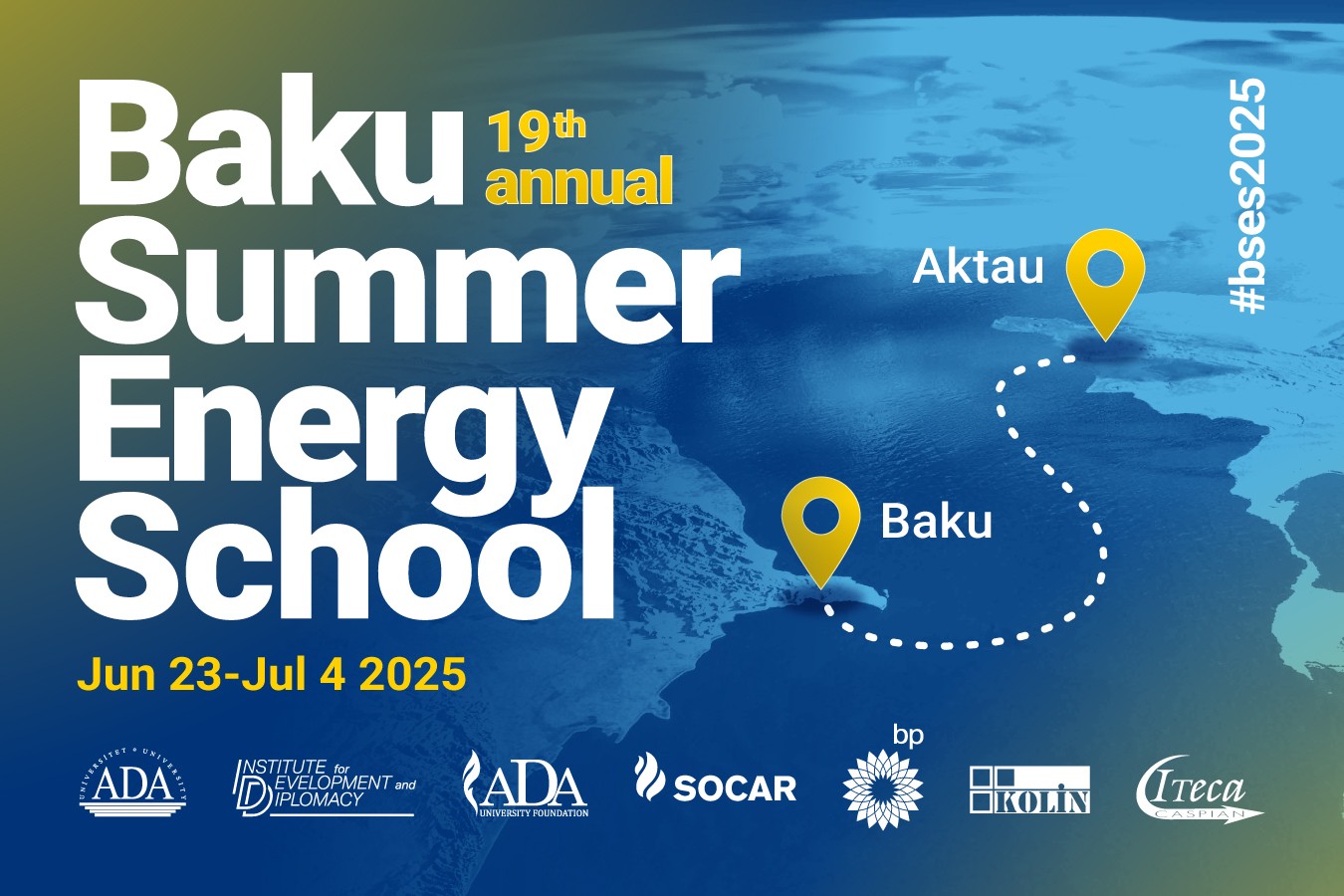 Call for Application is Now Open:                                                                                                                                                                                                                                                                                                                              
 19th Baku Summer Energy School