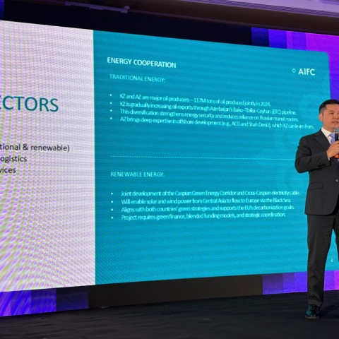 AIFC and Institute for Development and Diplomacy Unveil Strategic Vision for Kazakhstan-Azerbaijan Economic Partnership