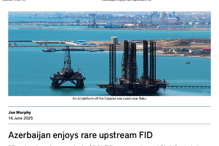 Prof. Damjan Krnjević's interview in Petroleum Economist