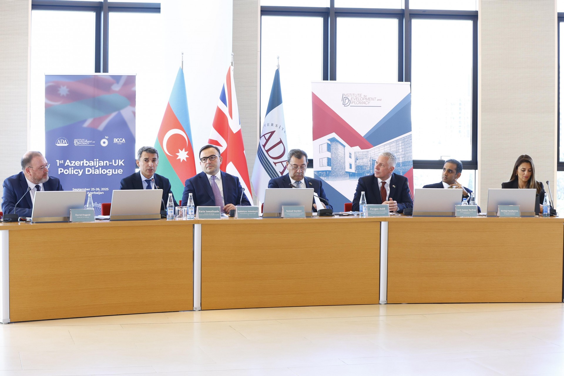 The opening ceremony of the 1st Azerbaijan-UK Policy Dialogue - IDD