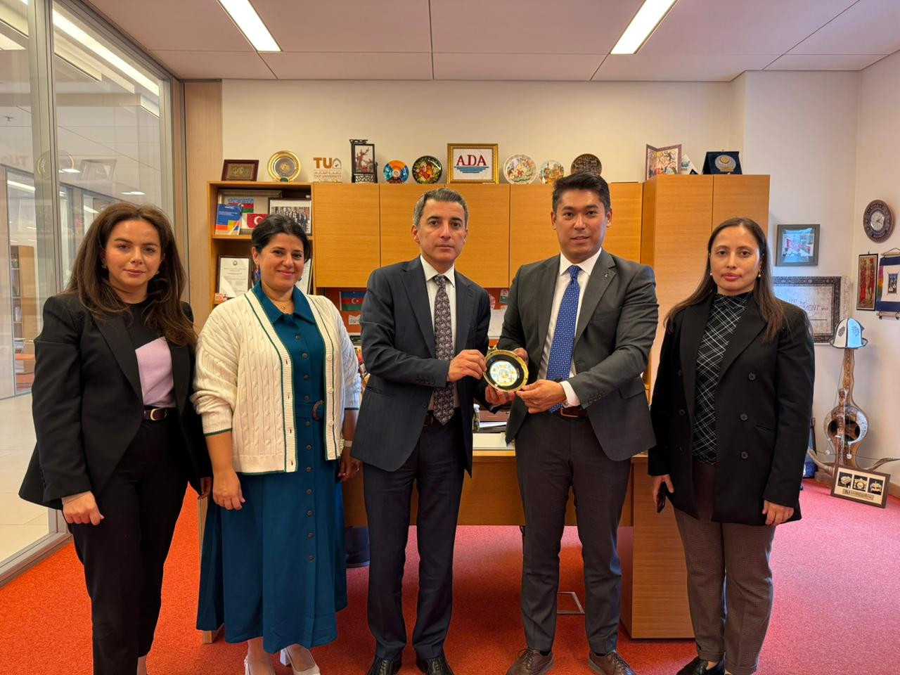 Meeting with the Institute for Advanced International Studies (UWED), Uzbekistan