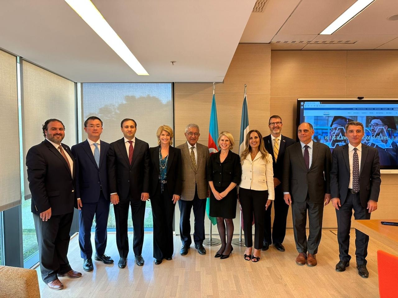 Meeting with the Delegation from the United States