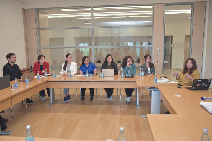 Training sessions on the project "Survey on Socio-Economic Profiling of IDP Households in the Liberated Areas”