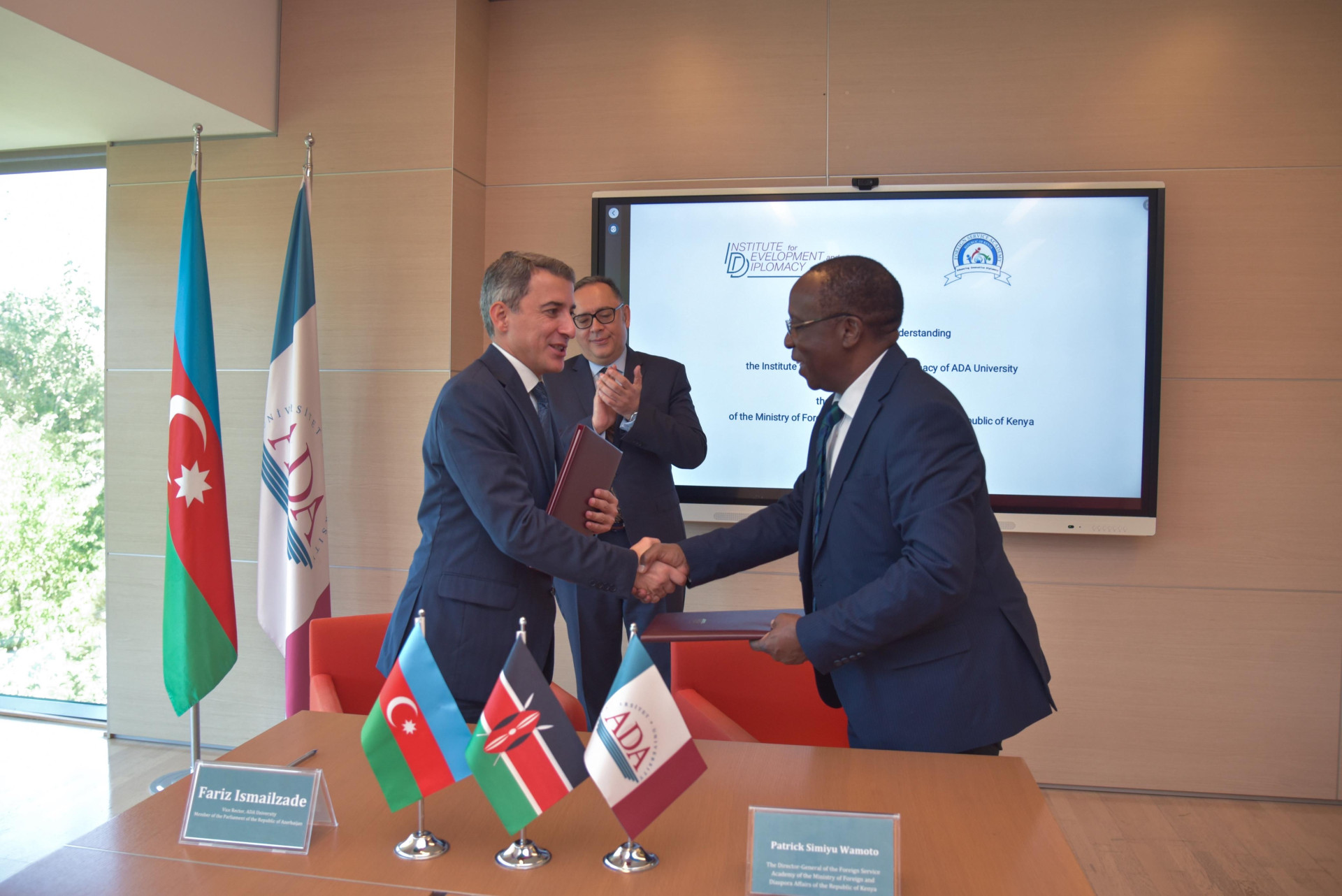 MoU between IDD and Foreign Service Academy of the Ministry of Foreign and Diaspora Affairs of the Republic of Kenya
