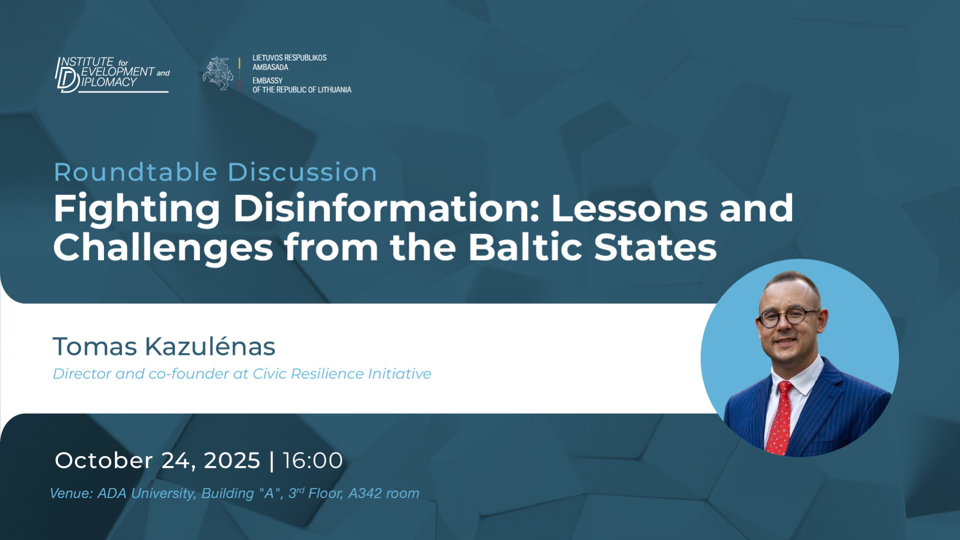 Roundtable: Fighting Disinformation: Lessons and Challenges from the Baltic States