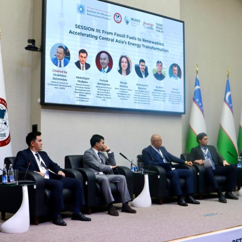 IDD at the THINK ROAD FORUM, Uzbekistan