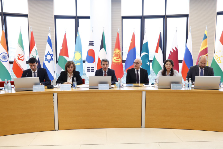 On the 2nd day of the international conference "The Role of Universities in Green Energy and Sustainability" held at ADA University, a briefing was delivered regarding the ongoing reconstruction and rebuilding efforts in Karabakh