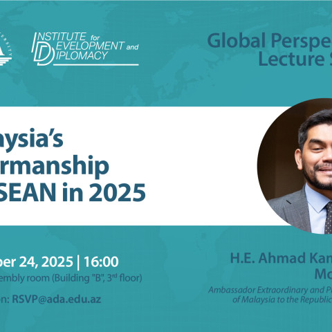 GPLS on Malaysia`s Chairmanship of ASEAN in 2025