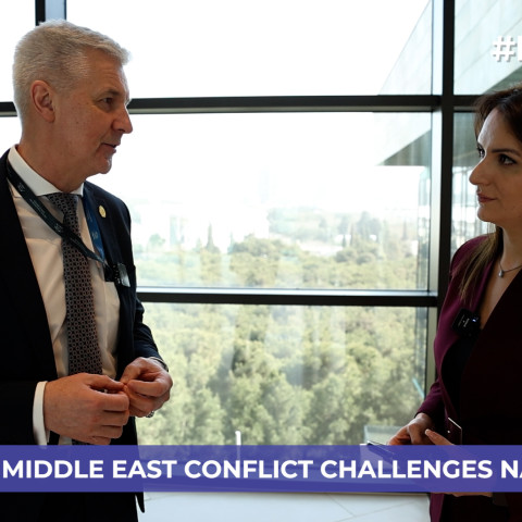 Growing Middle East Conflict Challenges NATO Unity - IDDTalks to Artis Pabriks