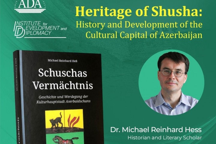 Book presentation “Heritage of Shusha: History and Development of the cultural capital of Azerbaijan”