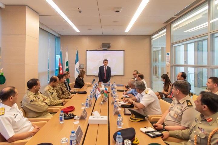 A delegation of the Pakistani National Defence University and the listeners of the "National Security and War" course visited ADA University.