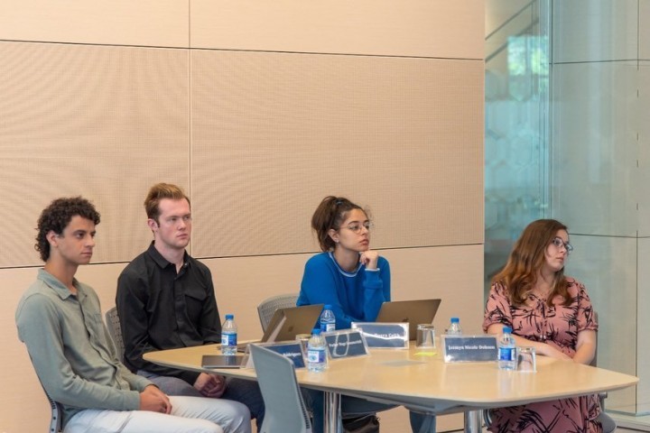 Dr. Taleh Ziyadov, Director-General of Baku International Sea Trade Port in Azerbaijan, delivered a lecture to Princeton University students