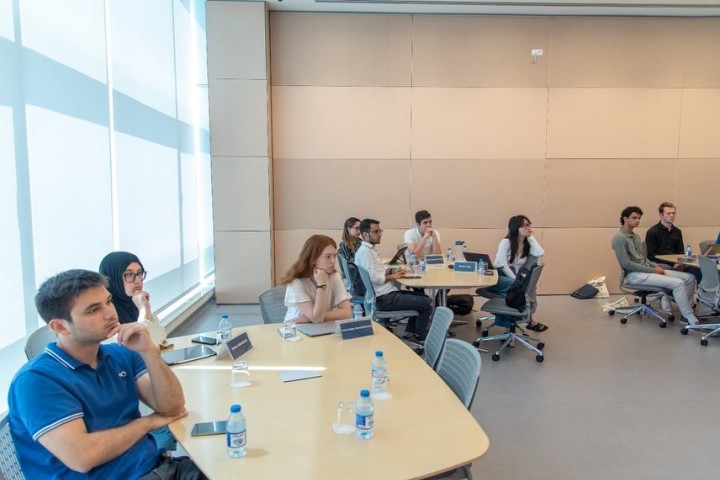 Dr. Taleh Ziyadov, Director-General of Baku International Sea Trade Port in Azerbaijan, delivered a lecture to Princeton University students