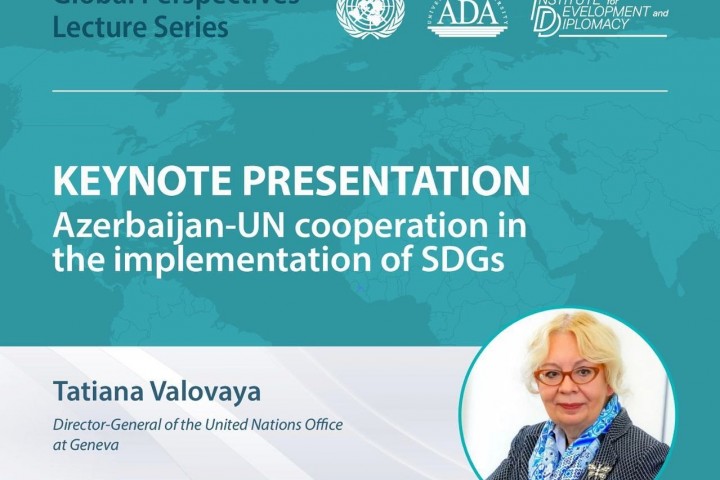 Keynote Presentation:  Azerbaijan-UN cooperation in the implementation of SDGs