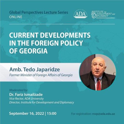 GPLS alert: Current Developments in the Foreign Policy of Georgia