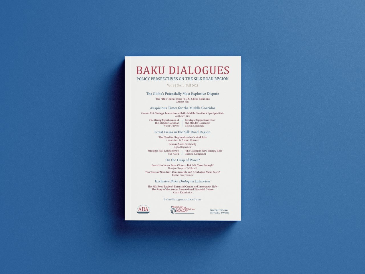 Institute for Development and Diplomacy announces next volume of Baku Dialogues