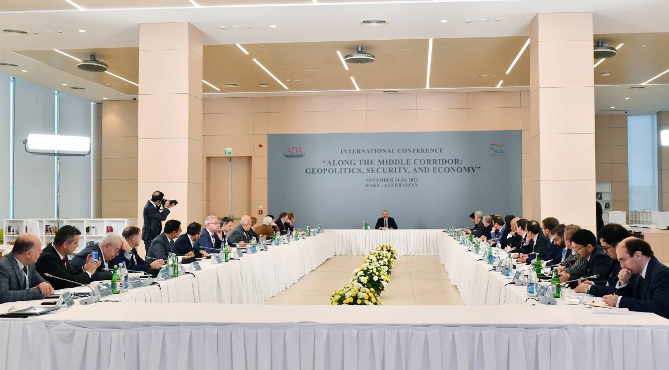 Baku hosted international conference under the motto “Along the Middle Corridor: Geopolitics, Security and Economy”