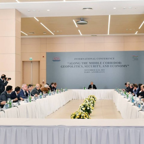 Baku hosted international conference under the motto “Along the Middle Corridor: Geopolitics, Security and Economy”