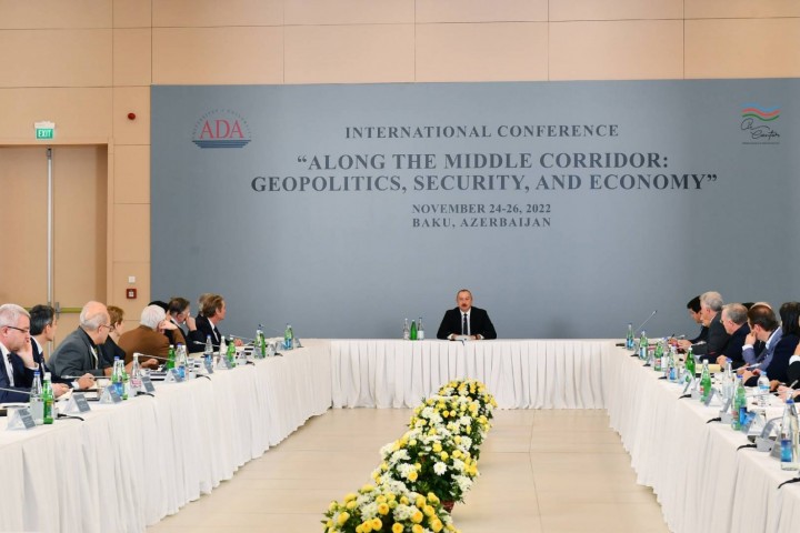 Baku hosted international conference under the motto “Along the Middle Corridor: Geopolitics, Security and Economy”