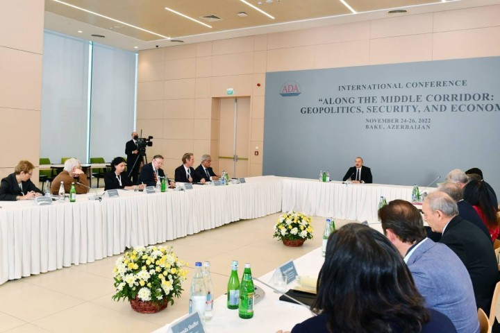 Baku hosted international conference under the motto “Along the Middle Corridor: Geopolitics, Security and Economy”